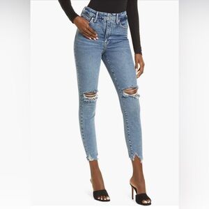 Good American Cropped Jeans